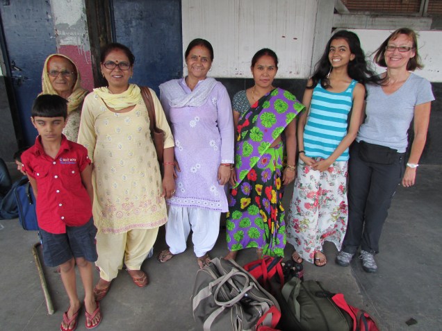 A great highlight for us - meeting Garima and her family
