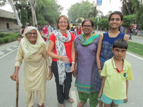 We meet again - this time amongst a crowd of 10,000 at the Indian/Pakistan Border. Coincidence??