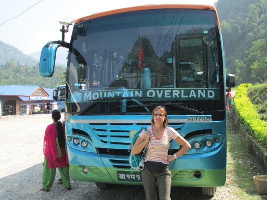 Going for Farnborough Photography Club Prize. Mountains reflected in windscreen of the Overlander... didn't work