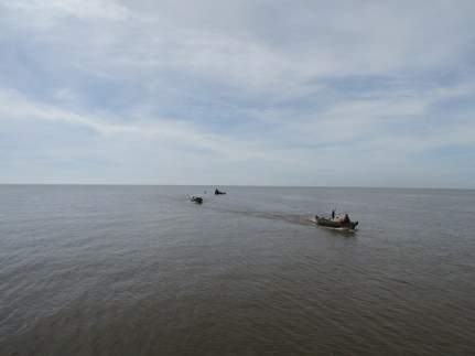 Beautiful - next land, 100 miles away!