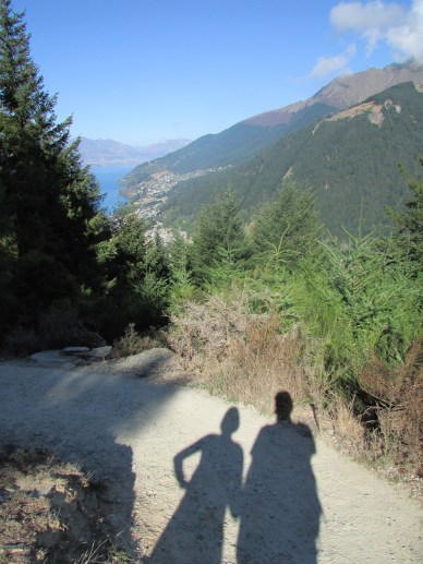 Valentine selfie silhouette. Ahhh