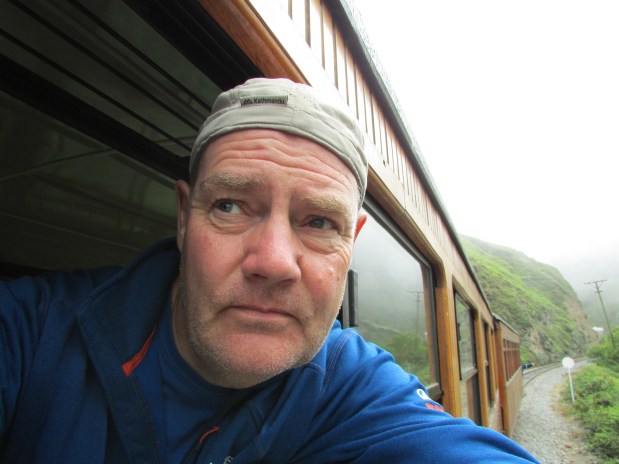 My fav' position on a train